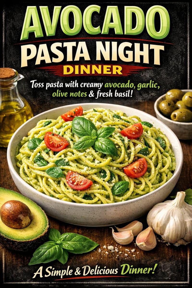 Avocado Pasta Night