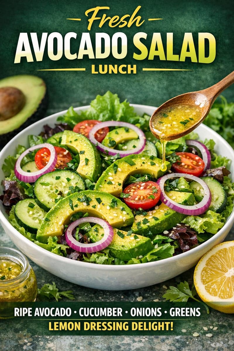 Fresh avocado meals