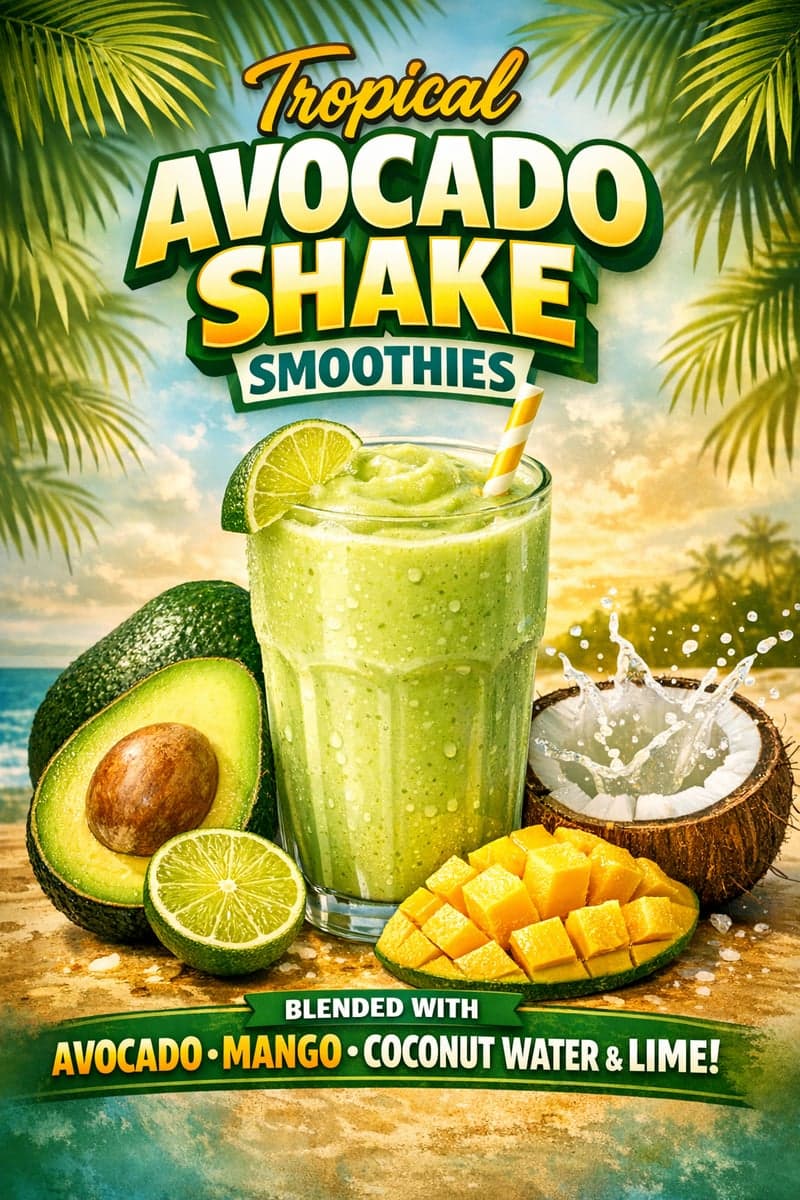 Tropical Avocado Shake